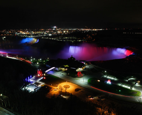 Daily Planet Documents Our Iconic Niagara Falls Illumination Project